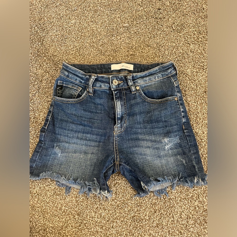 KanCan Stretch Denim Shorts (M)